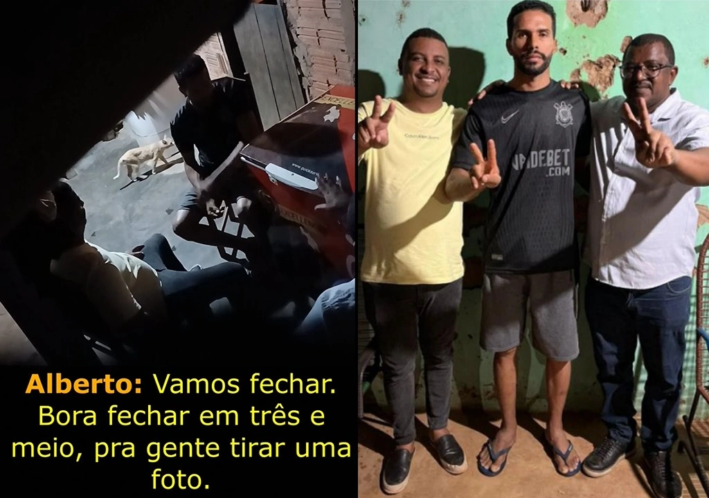 Prefeito e vice são flagrados comprando voto por R$ 4 mil em Cajazeira do Piauí