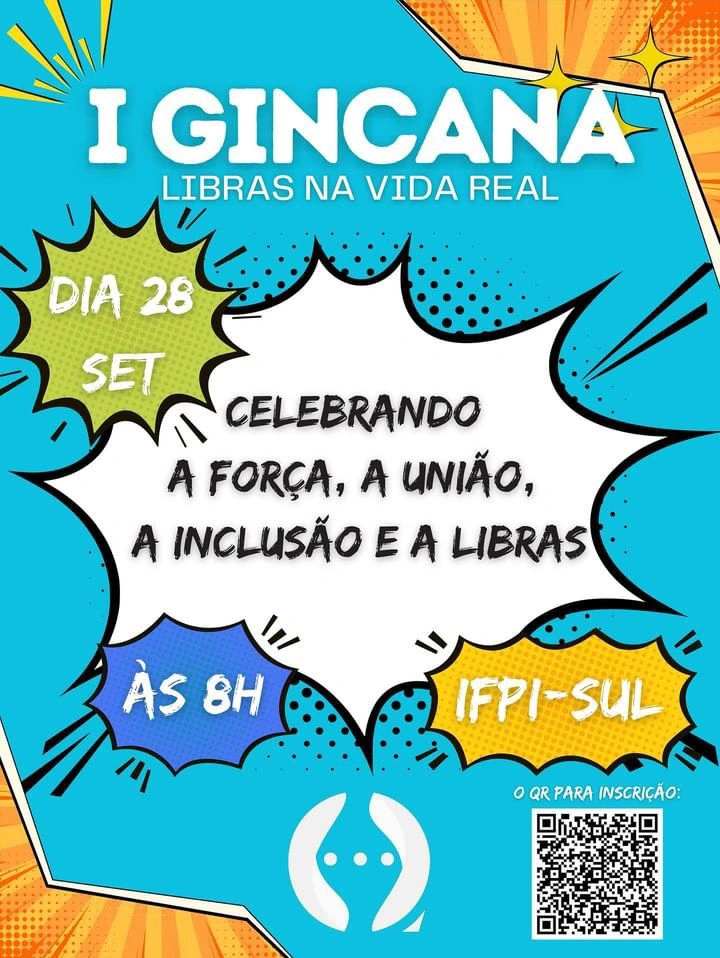 Primeira Gincana "Libras na Vida Real" celebra inclusão ocorre neste sábado (28)