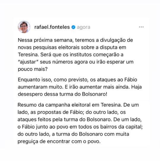 Publicação Rafael Fonteles