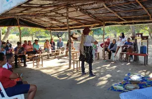 Quilombolas em Gilbués (Foto: Gustavo Tavares -  Grupo de Jovens pela Liberdade e Direitos)
