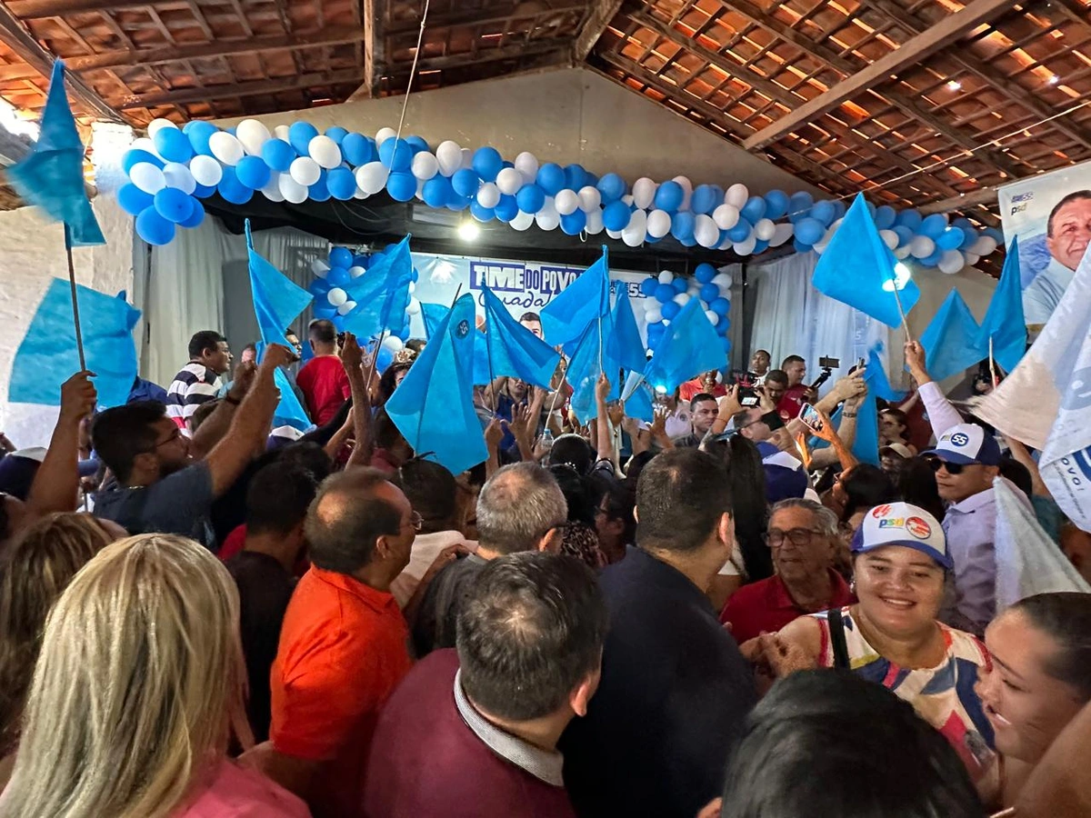 Rafael Fonteles participa de encontro com candidato Jesse James em Guadalupe