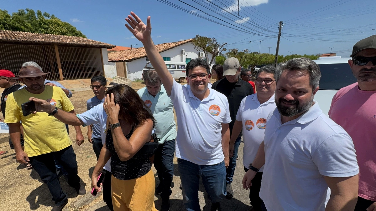 Rafael Fonteles reafirma força do candidato Washington Luiz em Caxingó do Piauí