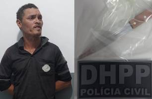 Suspeito de matar desafeto com facada no pescoço é preso em Timon; alegou defesa (Foto: Divulgação/Polícia Civil)