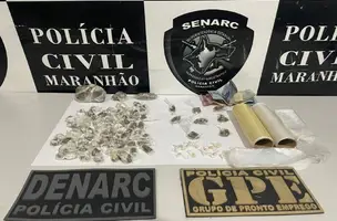 Timon: Polícia faz operação contra o tráfego de drogas no Planalto Formosa (Foto: Reprodução)