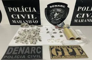 Timon: Polícia faz operação contra o tráfego de drogas no Planalto Formosa (Foto: Reprodução)