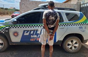 Tio tenta estuprar sobrinha e é preso no Piauí; pai da vítima flagrou o crime (Foto: Divulgação/PMPI)