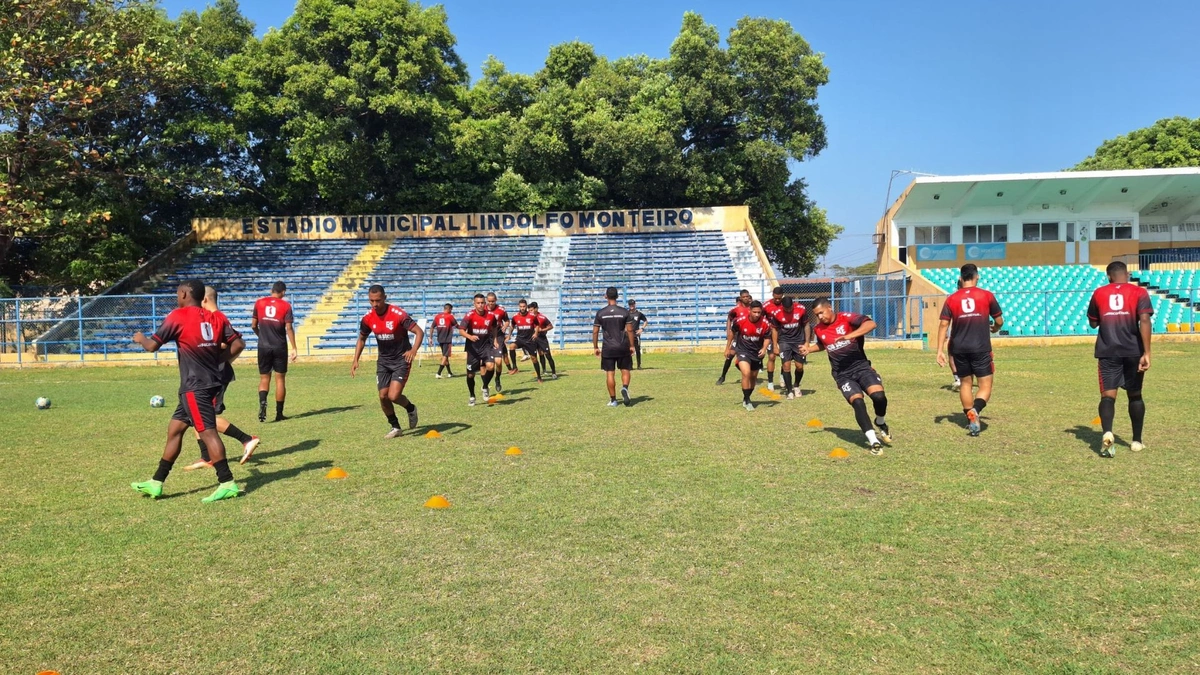 Treino do Flamengo-PI