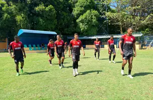 Treino do Flamengo-PI (Foto: Leia Alencar/Fla-PI)