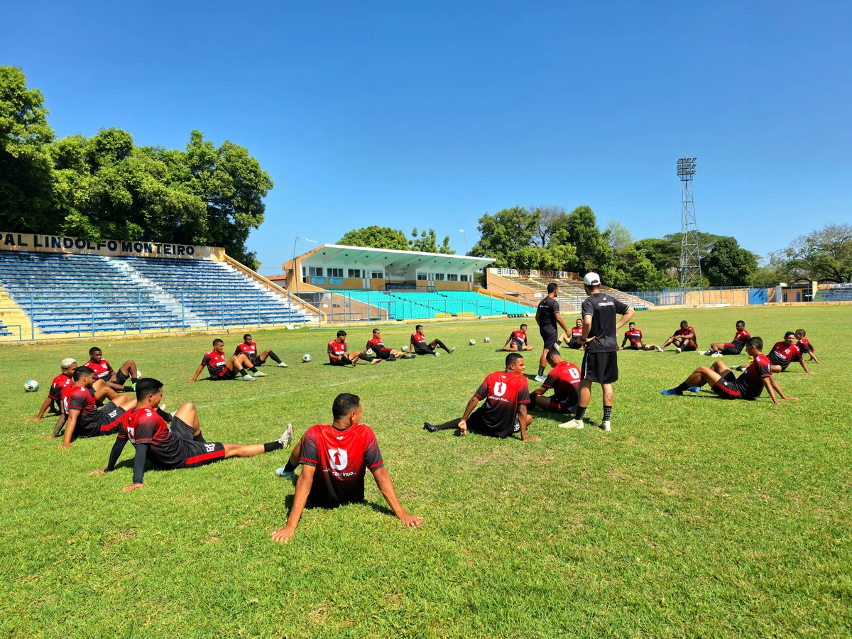 Treino do Flamengo-PI