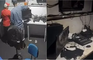 TV Cidade foi vítima de incêndio criminoso (Foto: Reprodução)