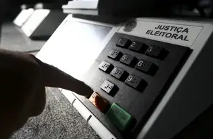 Urna eletrônica (Foto: Marcelo Camargo)