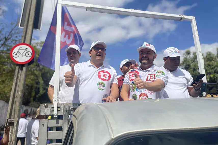 ‘Vamos devolver o título de Cidade Verde a Teresina’, diz Novo em carreata