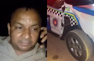 Vereador embriagado bate em viatura e é preso após agredir testemunha no Piauí (Foto: Reprodução)