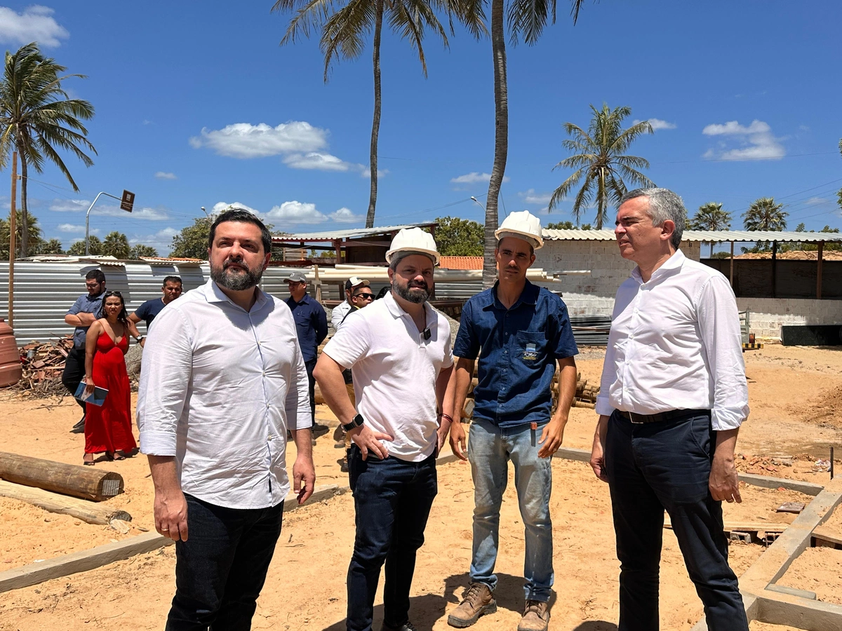 Visita a obra de revitalização da Lagoa do Portinho