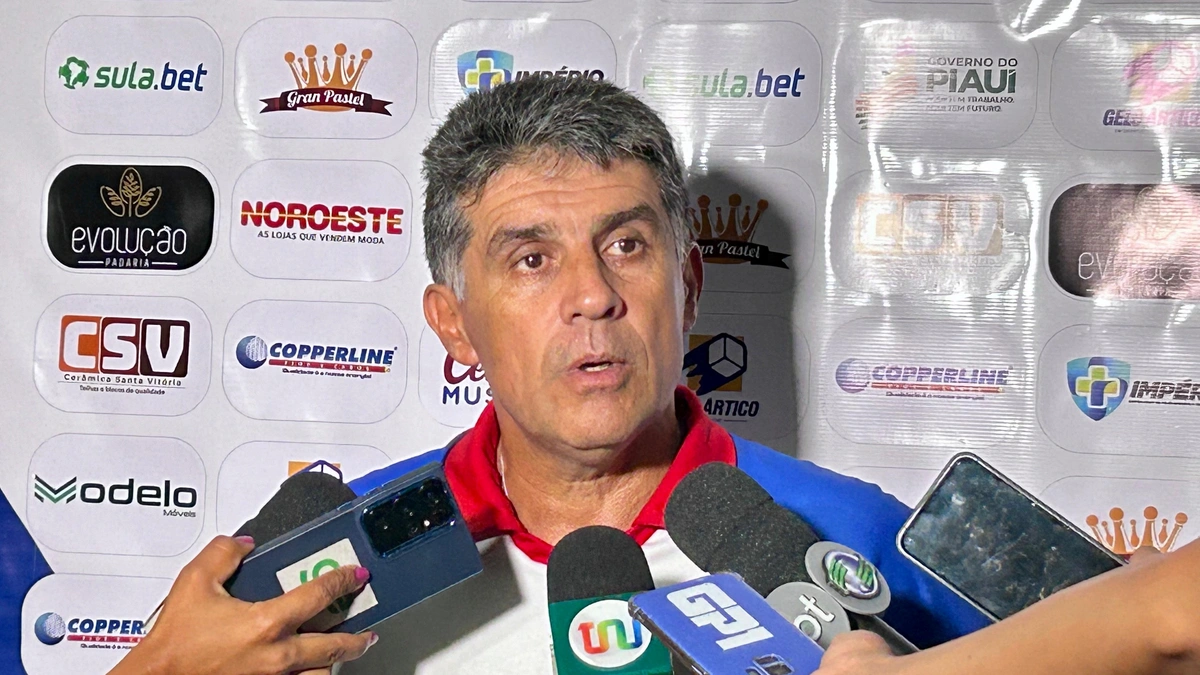 Wallace Lemos, técnico do Piauí Esporte Clube