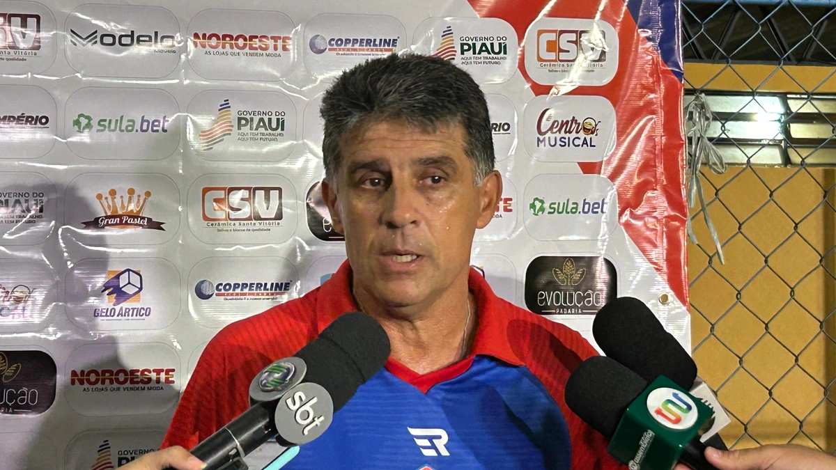 Wallace Lemos, técnico do Piauí Esporte Clube