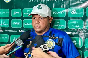 Washington Luiz, técnico do CAP (Foto: Pedro Melo/Conecta Piauí)