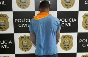 'Zé Calu' é preso por homicídio e tentativa em Campo Maior (Foto: Reprodução)