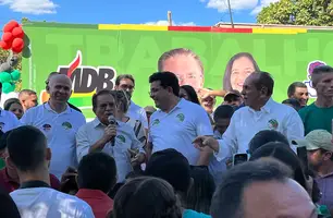 Zé Lima e Rubina Barbosa reúnem apoiadores em evento com presença do governador (Foto: Conecta Piauí)