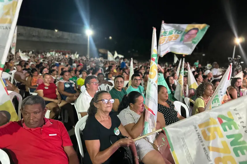 Zé Neto reúne mais de 4 mil pessoas em encontro com Fábio Novo em Teresina