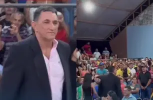 Abandono e atrasos: vereadores são vaiados durante posse em Bom Princípio do Piauí (Foto: Reprodução)