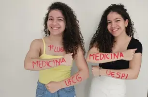 Ana Caroline Silva de Queiroz e Ana Luiza Silva de Queiroz (Foto: Reprodução)