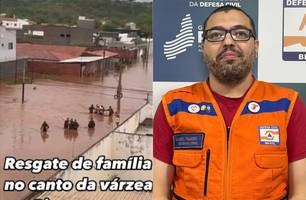 Após fortes chuvas em Picos, Defesa Civil emite alerta máxima e orienta população (Foto: Colagem/Reprodução)
