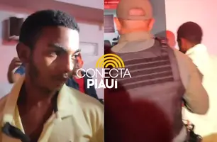 ‘Arrombador’ com mandado em aberto é preso por invadir e roubar casa em Alto Longá (Foto: Conecta Piauí)