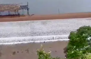 Barragem Salinas, Francisco Ayres-PI (Foto: Reprodução IDEPI)