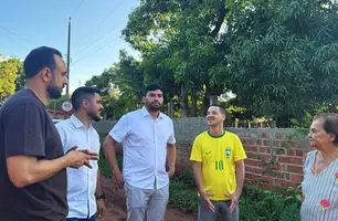 Com apoio de Draga Alana, a Serra do Gavião terá mais de 2.000 m de calçamento (Foto: Reprodução)