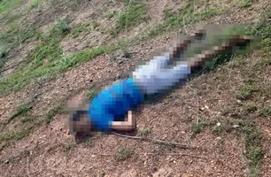 Corpo é encontrado em terreno na Zona Norte de Teresina (Foto: Reprodução)