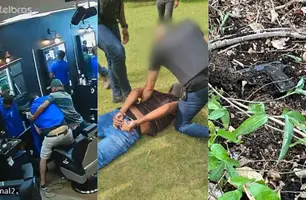 Criminosos suspeitos de balear policial dentro de barbearia em Timon são presos (Foto: Divulgação/PMPI)