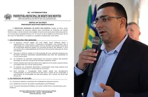 Denúncia revela irregularidades em processos seletivos na prefeitura de Buriti dos Montes (Foto: Colagem: Mikeias di Mattos)