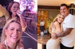 Deolane Bezerra marca presença em festa do empresário Daniel Trajano em Teresina (Foto: Reprodução)