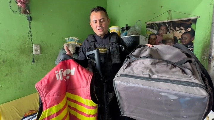 Draco 176 prende 'família do tráfico' e falso entregador do iFood em Teresina