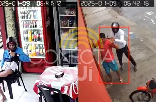 Dupla assalta padaria e come pão durante crime na zona Norte de Teresina (Foto: Reprodução)