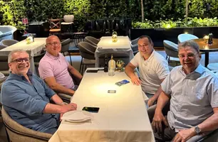 Evaldo Gomes discute conjuntura política e eleições de 2026 ao lado de lideranças (Foto: Reprodução)