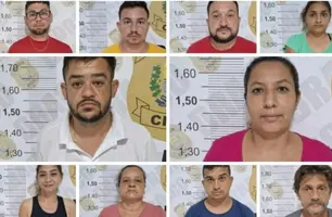 'Família do Crime' é presa por golpe com equipamentos falsificados em Teresina (Foto: Reprodução)