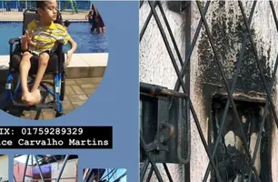 Família pede ajuda após incêndio destruir casa e matar jovem em Teresina (Foto: Reprodução)