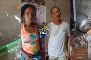 Famílias perdem tudo em alagamentos em Parnaíba (Foto: Luzia Paula / Conecta Piauí)