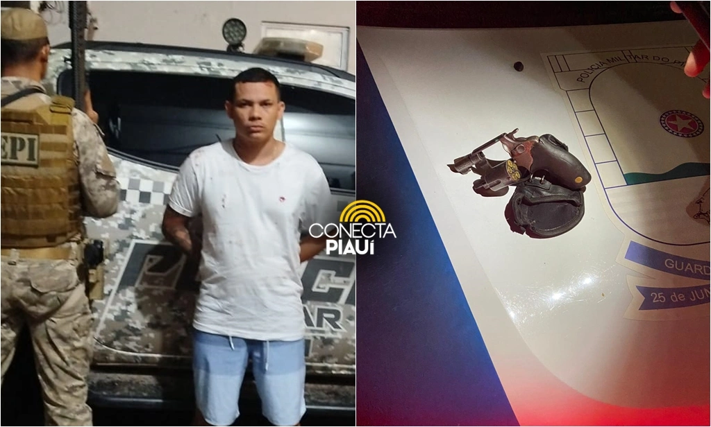 Foragido por homicídio e roubo é capturado no Alto da Ressurreição, em Teresina