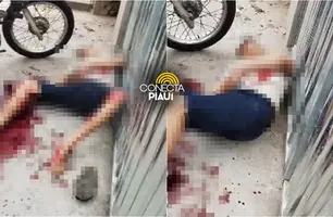 Homem é alvejado com tiro na Rua 100 em Timon (Foto: Reprodução)