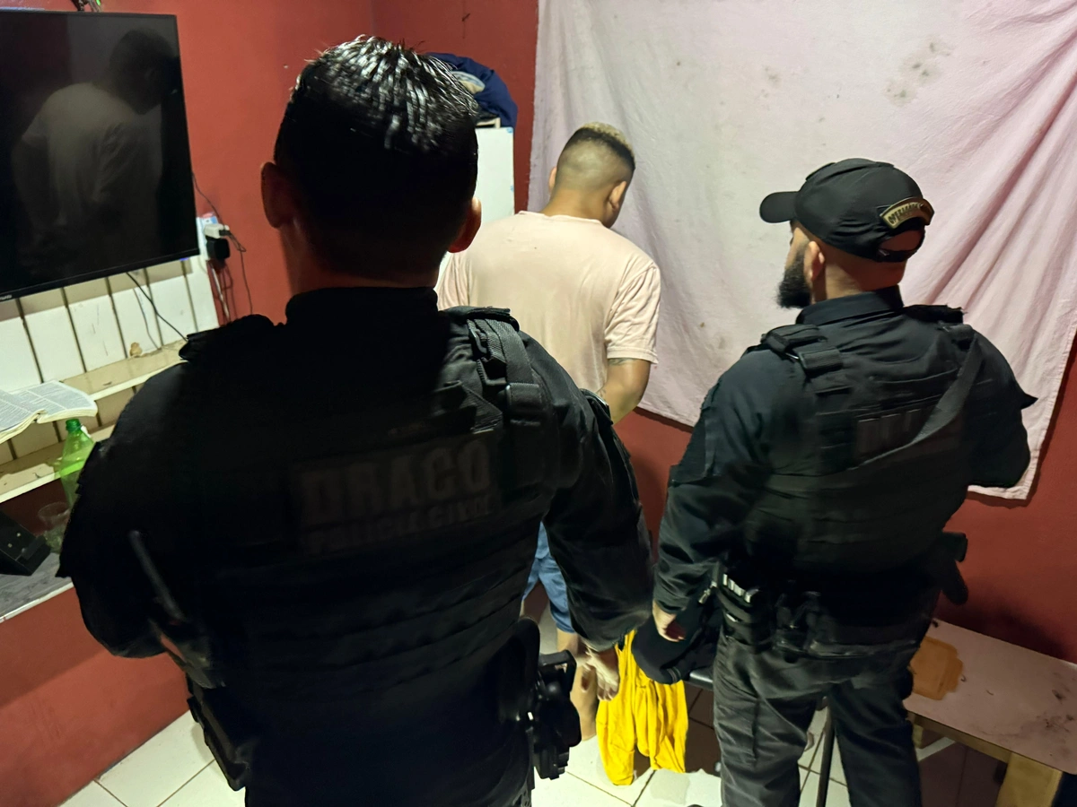 Homem é preso durante operação do Draco na zona Sul de Teresina