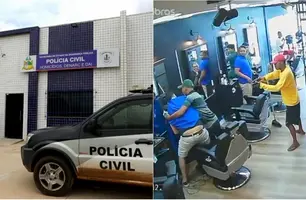 Homem que atirou em policial em Timon se entrega na delegacia (Foto: Reprodução)