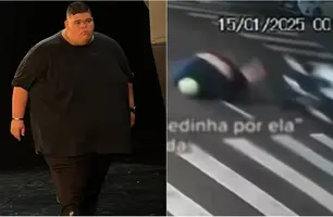 Influenciador Gordão da XJ sofre acidente de moto e relata caso nas redes sociais (Foto: Reprodução)