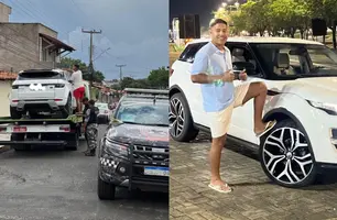 Influenciador Itallo Bruno tem carro de luxo apreendido pela polícia em Teresina (Foto: Reprodução)