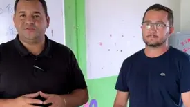 Jailson Campos e Etevaldo Moura (Foto: Reprodução)