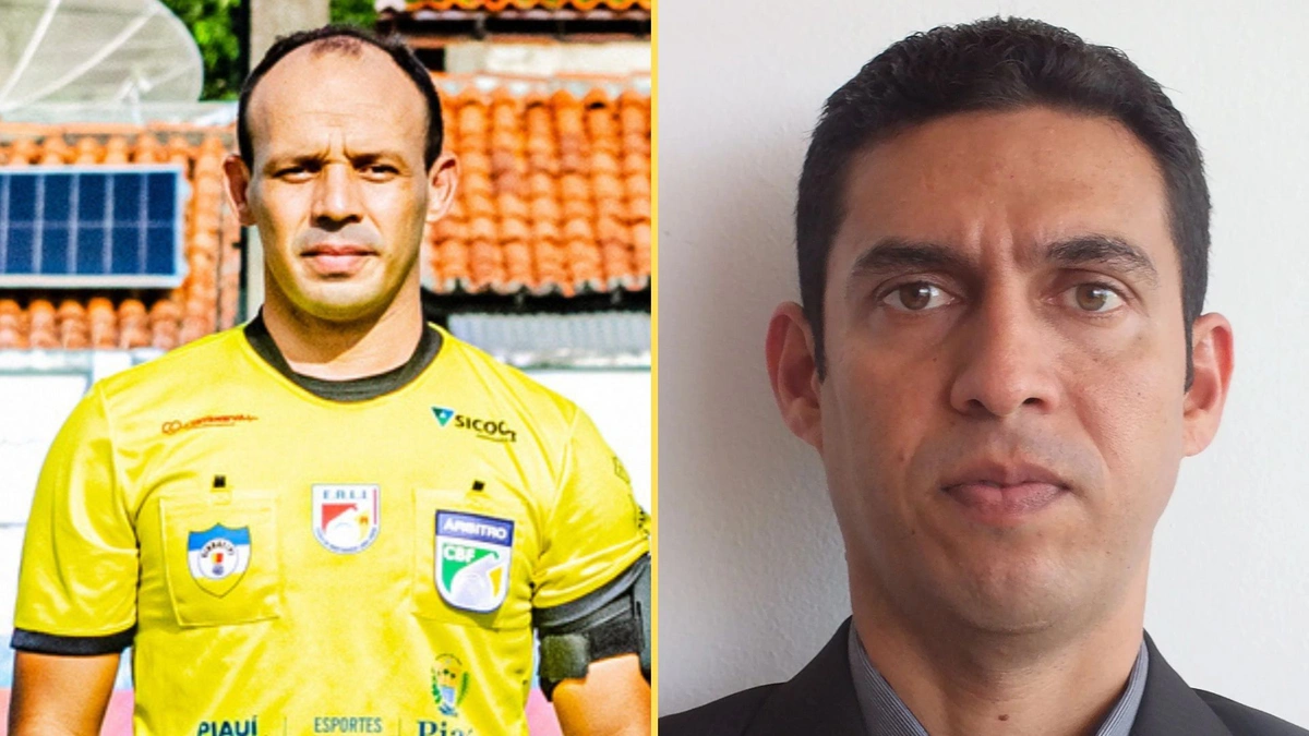 Jardiel Soares e Rogério Braga, árbitros piauienses