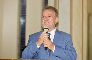 Joãozinho Félix faz pronunciamento e diz que a vitória nas urnas foi o reconhecimento do trabalho realizado pelos campomaiorenses nos últimos 4 anos (Foto: Reprodução)