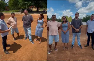 Karyne do Rodrigão anuncia construção de praça na localidade Sambaibinha (Foto: Reprodução)